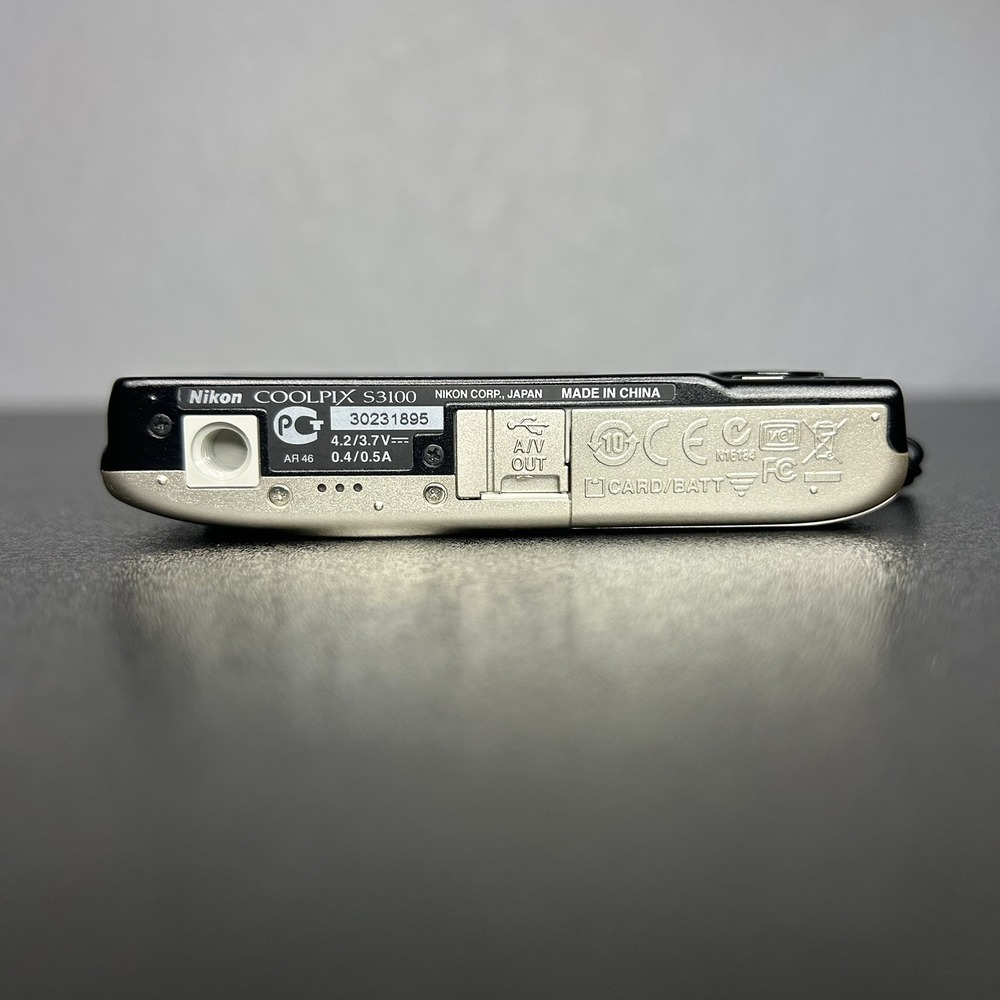 Nikon COOLPIX S3100 14MP Digital Camera 5x Zoom 8GB SD Battery Charger Tested - Picture 6 of 8